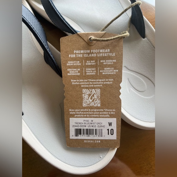 Women’s OluKai Flip Flops Sandal Shoe 10 New NWT - Picture 2 of 4